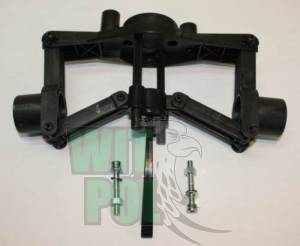 Wypychacz do wentylatora Munters EM50, EM52 + mocowanie do żaluzji