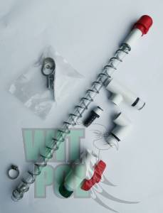 Spust linii wodnej z rurka/Zakończenie linii Chore-time