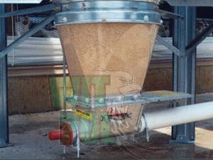 Wysyp pod silos, kosz prosty, przeźroczysty