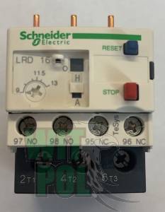 Przekaźnik cieplny LRD16 przec. 9 - 13A  OSTATNIA SZTUKA!!!