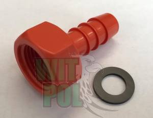 Złączka na wąż + uszczelka do reduktora I flow