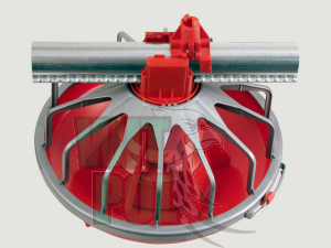 Karmidło C2+S płytkie dla drobiu  z tubą reperacyjna