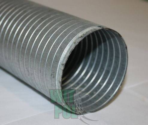 Rura metalowa, galwanizowana, elastyczna Flex mdl 90.