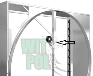 Napinacz paska klinowego wentylatora   Pericoli EOC53/EOC53s