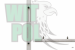 Rura do pojenia PVC 13 niplowa 22mm 3,03m , brojler  i-flex-15
