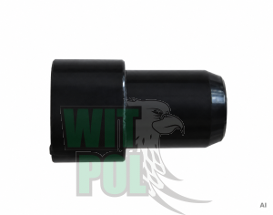 Redukcja z rury kwadrat 22 mm na okrągłą 20 mm