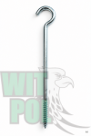 Hak wkręcany 240mm x 7mm (op.10szt.)