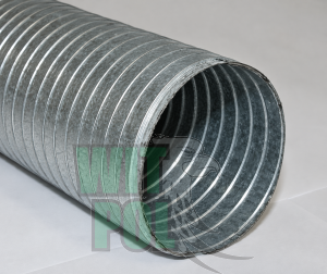 Rura metalowa, galw., elastyczna Flex 90, odcinek 45cm