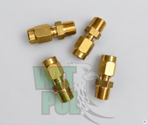 Zacisk  złączka olejowa 1/8" x 4mm Ermaf P40-P120
