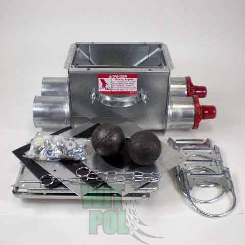 Kosz początkowy 2 spirale mdl 90 0 stopni.