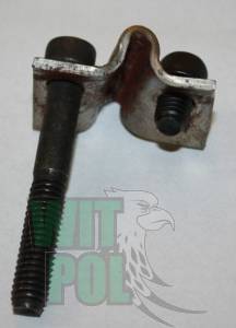 Uchwyt do mocowania spirali przy podajniku spiralnym