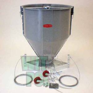 Ściany kosza zasypowego plastik, zbiornik