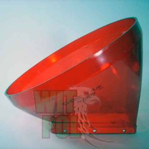 Wysyp skośny, Kosz pod silos czerwony 30 °