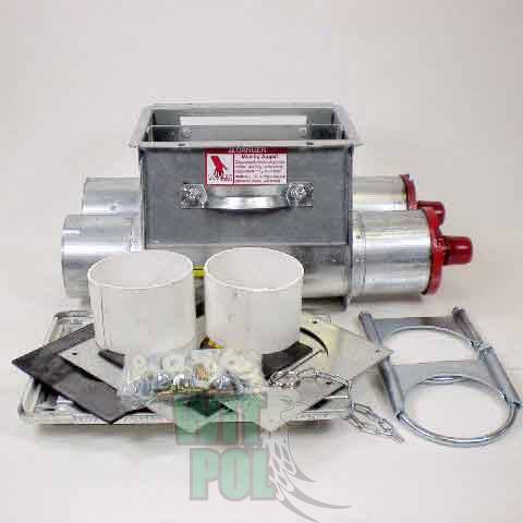 Kosz początkowy 2 spirale mdl 108 0 stopni.