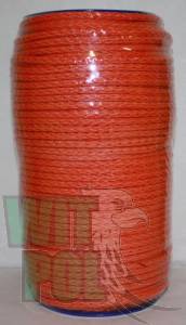 Linka polipropylenowa, pomarańczowa 6mm do linii karmienia