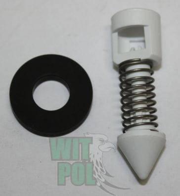 Zaworek z uszczelką do dozownika D25RE2.